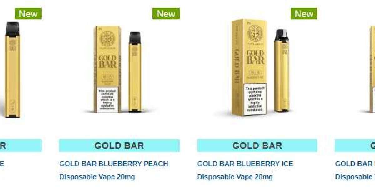Best Gold Bar 600 Disposable Vapes in the UK