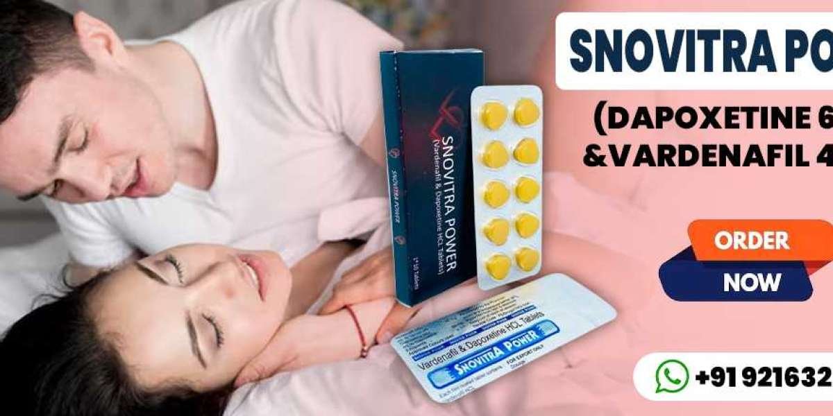An Oral Medication to Fix Male Sensual Dysfunction With Snovitra Power