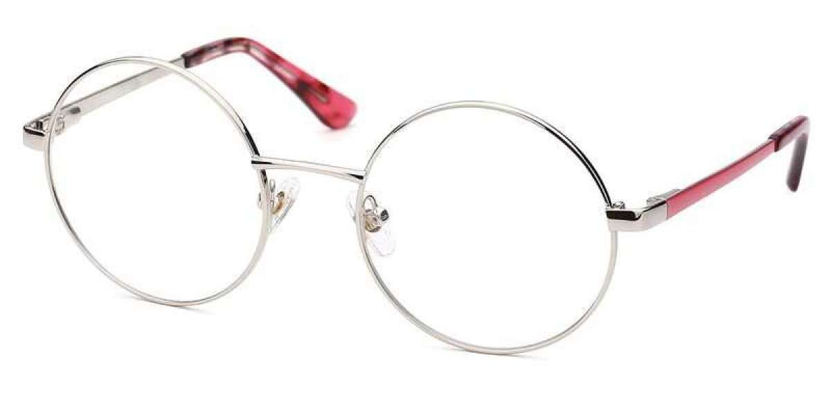 Circle Eyeglasses Frame Can Soften The Temperament