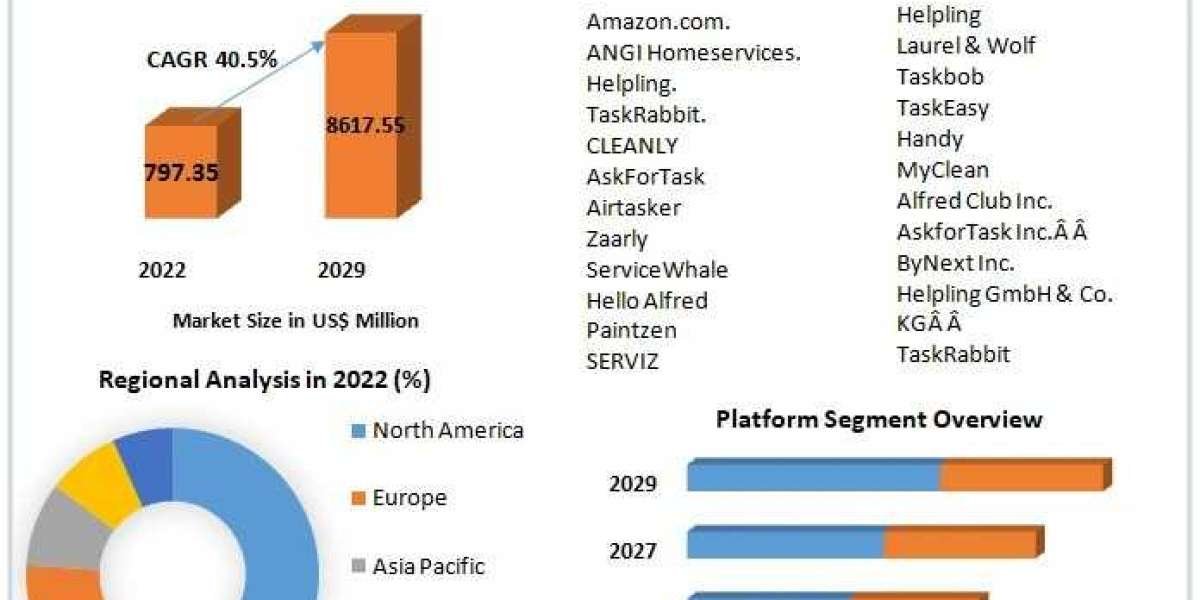 Online On-Demand Home Services Market Share, Application, Size, Insights on Scope and Growing Demands 2029